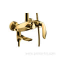 Shower Faucets Brass Mixer Wall Mount Tap